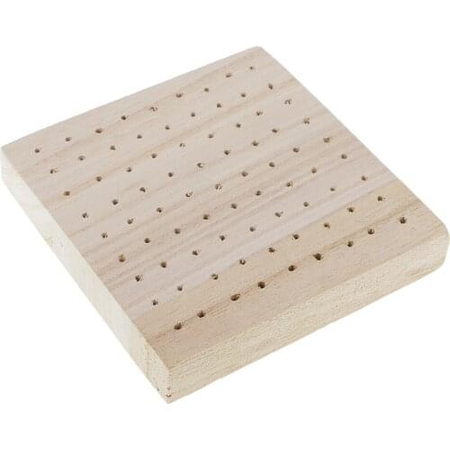 Wooden Model Color Base Plug Board Modeling Tools Hobby Painting Tools Accessory For Sculpture Clay Pottery Plate