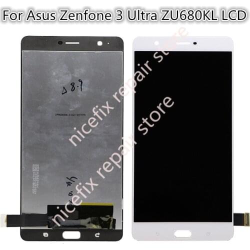 For Asus Zenfone 3 Ultra ZU680KL Display Touch Screen Digitizer Assembly Replacement For 6.8" ASUS ZU680KL LCD
