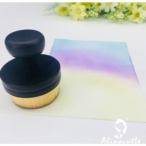 Blending Tools Brush Drawing Painting Brush Makeup Brushes Flat Top Make Up Painting Brushes For Scrapbooking Card Handmade