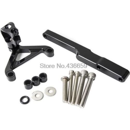 CNC Steering Damper Mounting Kit For Honda CB1000R 2008 2009 2010 2011 2012 2013 2014 2015