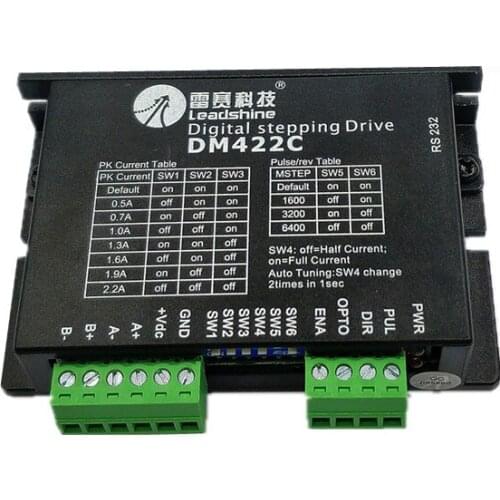 Leadshine 2-phase stepper motor driver DM422C VDC18-36V motor driver stepper driver use for cnc engraver cutting machine
