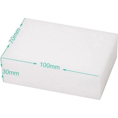 10pcs/10*7*3cm magic clean melamine sponge eraser, bathroom & kitchen assessoires dish washing melamine sponge nano eraser