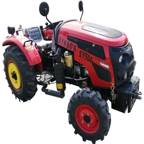 Mini 50HP Garden Tractors 4 Wheel Farm Used Machine 2021 New Designed