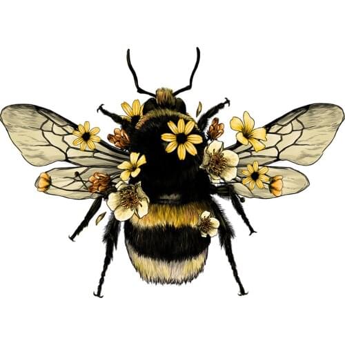 Mosaic Bee Animal DIY 5D Full Round Diamond Resin Painting Kit Room Decor