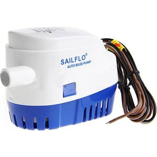 New Arrival DC 12V 24V Automatic Bilge Pump 750GPH,Boat Pump Flow Sensor for Bilge Pumps,Submersible Boat Water Pump