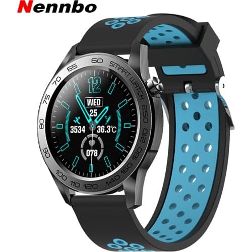 New F22U Smart Watch Man Bluetooth Sports Waterproof Smartwatch GPS Fitness Tracker Body Temperature Detection Watchs