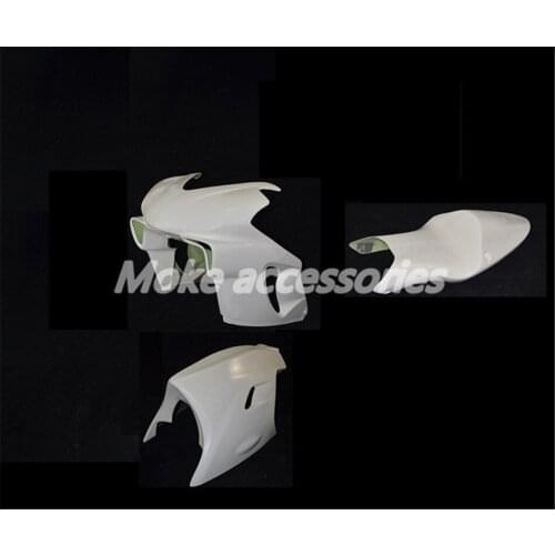 Fiberglass Racing Full Fairing Kit For CBR600F F4I 2001 2002 2003 Motorcycles Cowlings unpainted