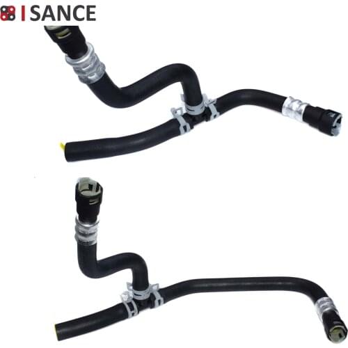 Inlet & Outlet Heater Hose Pipe Connector 25862087 25862088 For GMC Buick Chevrolet Saturn Acadia Enclave Traverse Outlook 3.6L