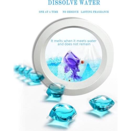 1/5/10Pcs Laundry Gel Beads Laundry Ball Washing Ball Cleaner Capsules Washing Liquid Lasting Fragrance Liquid Laundry Colorful