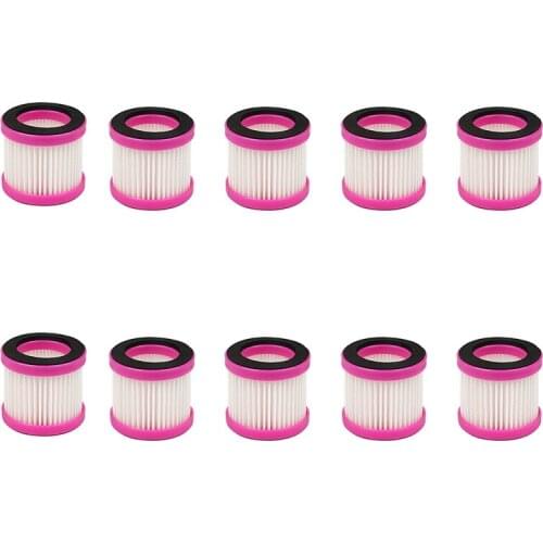 10Pcs Replacement Air Hepa Filter Cartridge for D-602 D-602A D-607 D-609 Vacuum Cleaner