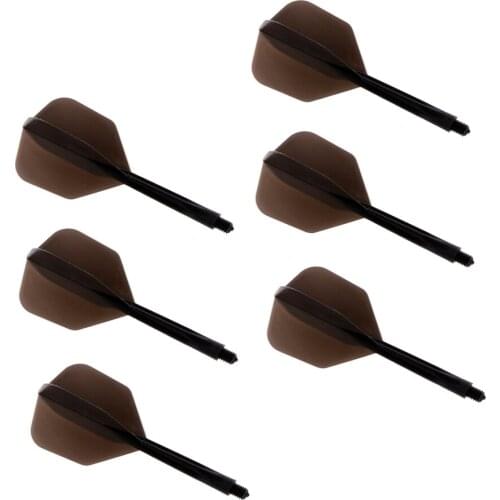 12Pcs 2BA Thread Dart Shafts and Dart Flights, Darts Accessories 2 Colors