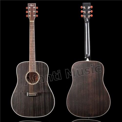 41 inch Acoustic/ Solid Africa Mahogany top / Mahogany back and sides/ AFANTI Acoustic guitar (AFA-918)