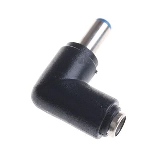 5.5*2.1 Mm Male Jack To 5.5*2.1Mm Female Plug Right Angle Dc Power Connector Adapter Laptop 90 Degree