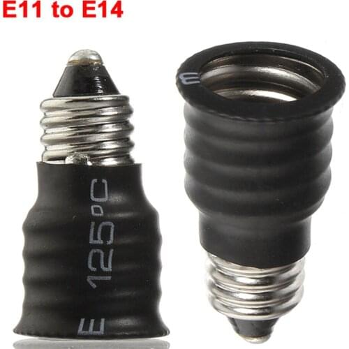 E11 to E14 US Base Socket LED Light Lamp Bulbs Adapter Converter free shipping