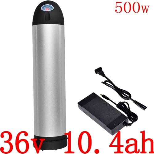 36V electric bicycle battery 500W 36V 10AH electric bike battery 36v 10ah 13ah 15ah lithium battery with 15A BMS and 2A charger