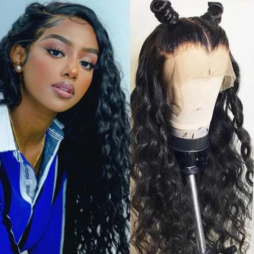 Ali Annabelle 13x6 Lace Front Human Hair Wigs Pre Plucked Hairline Loose Wave Lace Front Human Hair Wigs With Baby Hair Front