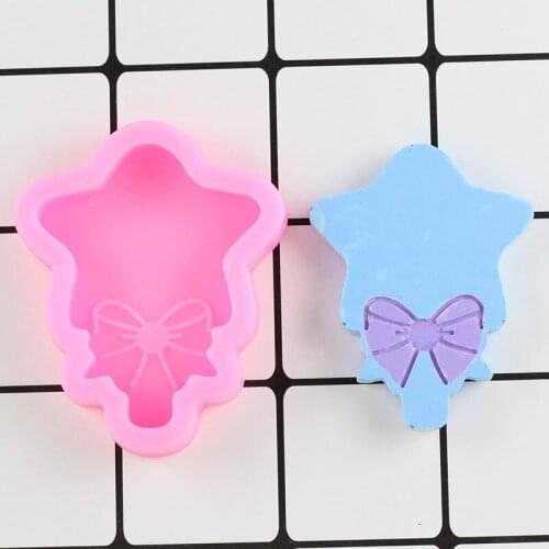 Bowknot Cake Border Fondant Cake Decorating Tools Baby Birthday Candy Resin Clay Chocolate Mould Cupcake Topper Silicone Molds