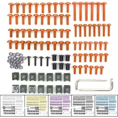 For KTM Duke RC 125 200 250 390 690 790 990 1190 1290 ADV Enduro RC8 2020 Motorcycle Custom Fairing Screw Bolt Windscreen Screws