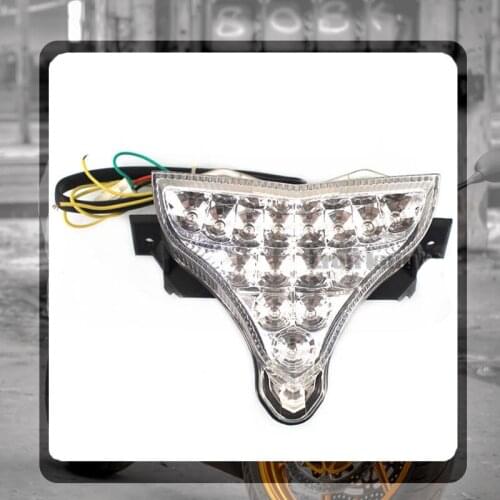 For YAMAHA YZF R1 YZF-R1 YZFR1 2009 2010 2011 2012 2013 2014 Motorcycle Tail Light Brake Turn Signals Integrated LED Light