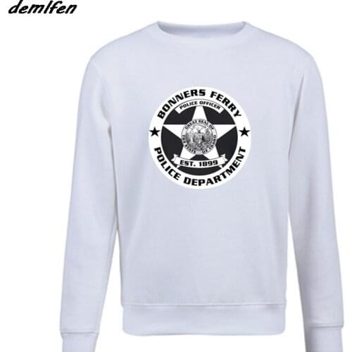 Hot Sale Fashion Inspired , National Guard, Sheriff, Police Mens hoodie Spring autumn pullover Fleece Sweatshirt