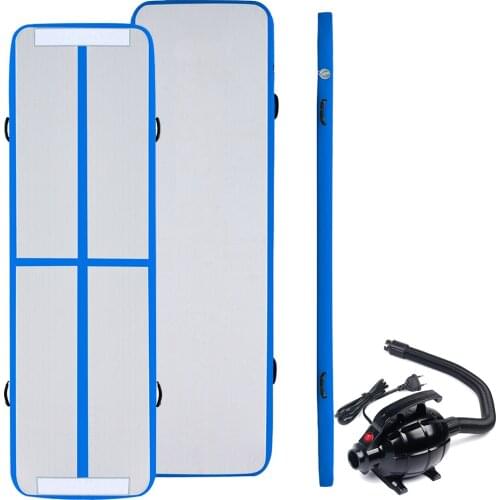 Free Shipping 7m 8m 9m Inflatable Gymnastics AirTrack Tumbling Mat Air Track Floor Mats With Electric Pump For Home Use