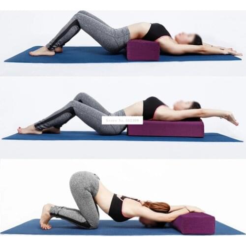 Pillow Cushion High Elasticity Sponge Strong Support Comfortable Yoga Mat Indoor Auxiliary Finesse Equipment