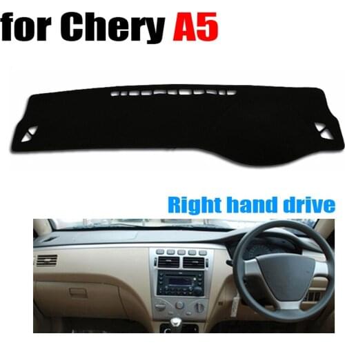 Car dashboard covers mat for Chery A5 all the year Right hand drive dashmat pad dash cover auto dashboard accessories