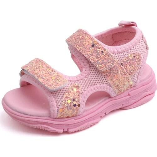 CMSOLO Sandals Shoes Summer New Fashion Classic Baby Toddlers Girls Running Sports Soft Bottom Kids Shoes Simple Sandals Shoes