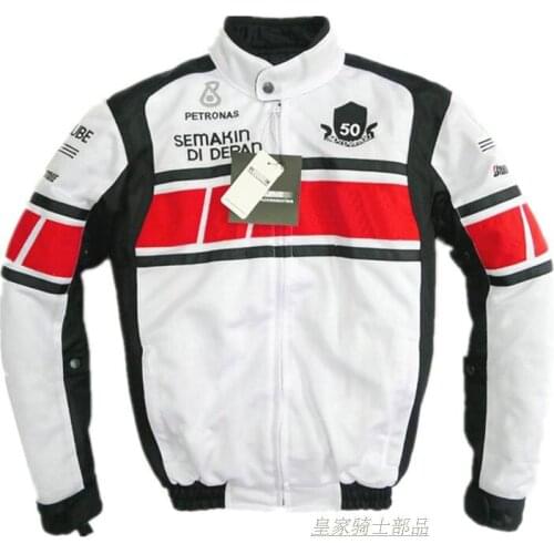 Mesh Breathable Jacket With Protector Motorcycle Automotive MTB BMX Bike Riding White Jackets