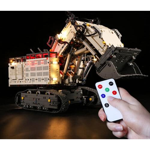 The led lights for lego Building Block For the Liebherr R 9800 Excavator 42100(only Light)DIY TOYS