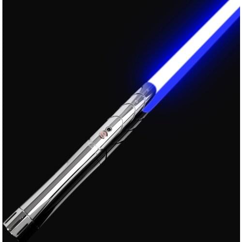 DamienSaber Heavy Dueling Lightsaber Smooth Swing Pixel Force FX FOC Lock Up Metal Handle Light Saber Blade Color Changeable