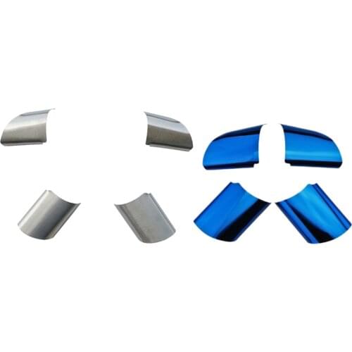 Stainless Steel Car Steering Wheel Decoration Cover Trim Sticker for Ford Focus 2 MK2 2005 - 2011 Accessories