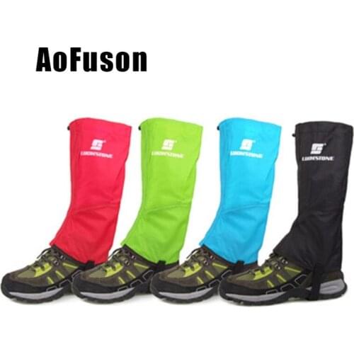 Unisex Ski Gaiters Waterproof Windproof Sand prevention Legging Gaiter Shoe Cover Snowboard Climbing Cycling Hiking Snow Cover