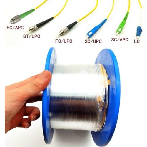 OTDR Lanzamiento Cable Fiber Optic OTDR Launch Cable Singlemode 1KM LC/FC/SC/ST A PC/UPC Optional