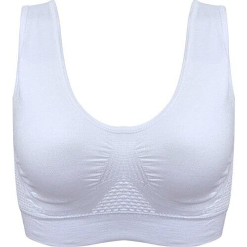 1pcs Thin Sports Underwear Breathable Comfortable Skin-Friendly Fabric Without Steel Ring Underwear Bra For Women