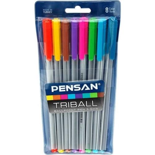 8 li needle tip ballpoint pen pensan
