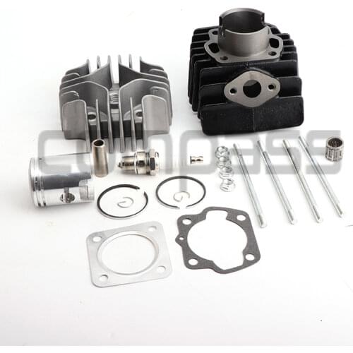 Cylinder Piston Gasket Top End Kit For Suzuki Quad Runner LT50 1984 - 1987