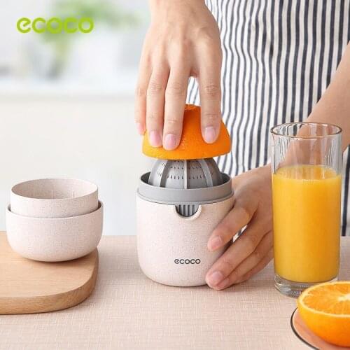 Ecoco Manual Juicer Portable Juicer Cup Simple Household Squeezer Fruit Orange Lemon Juicer Fruit Squeezer Kitchen Accessories
