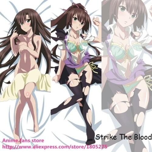 Hentai Sexy Japanese Anime Pillowcase STRIKE THE BLOOD STB Shamanic War Dancer decorative Hugging Body Pillow Case
