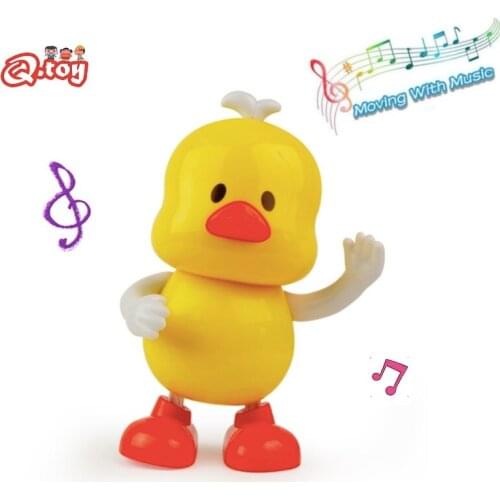 Toy Musical Instrument Sound Toy Duck Repeats What You Say Toy Electric Dancing Little Yellow Duck Robot Music Dance Doll House