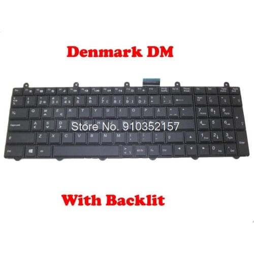 JP GR BE DM NE Backlit Keyboard For CLEVO P151SM-A P157SM-A P170SM-A P177SM-A P370SM1-A P375SM-A P375SMF-A P377SM-A German GR