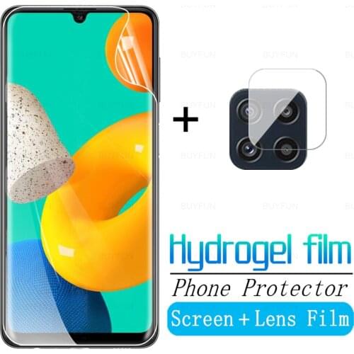 Soft Hydrogel Film For Samsung Galaxy M32 6.4" Camera Lens Protective Film For Samsung M31 M31S M30S samsun m 32 Protective Film