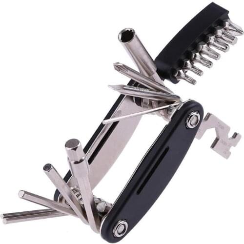 20 in 1 Bicycle Tool Set Multifunction Moutain Bike Bicycle Repair Tool Kit Hex Spoke Wrench Screwdriver Hexagon Bike Tool R0199