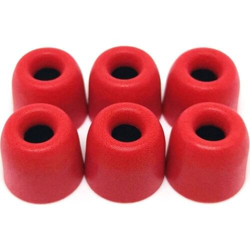 ANJIRUI T400 Headphones tips memory foam sponges ear pads for T500 (L M S) 4.9mm Caliber headset noise isolation ear cotton