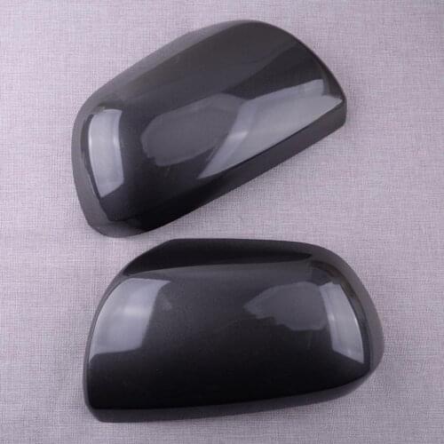 Gray 1 Pair Left&Right Car Exterior Side Wing Rearview Mirror Cover Cap Fit for Toyota Highlander 2013 2012 2011 2010 2009 2008
