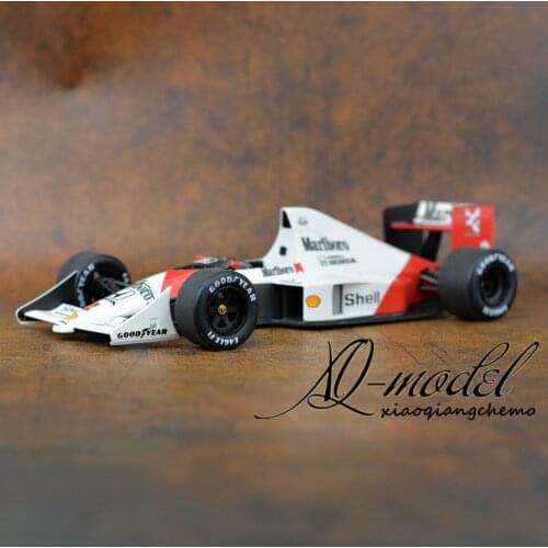 TSM 1:18 Mclaren MP4/5 F1 Equation 1989 Ayrton Senna Da Silva Alain Prost Collector Edition Metal Diecast Model Race Car Toys