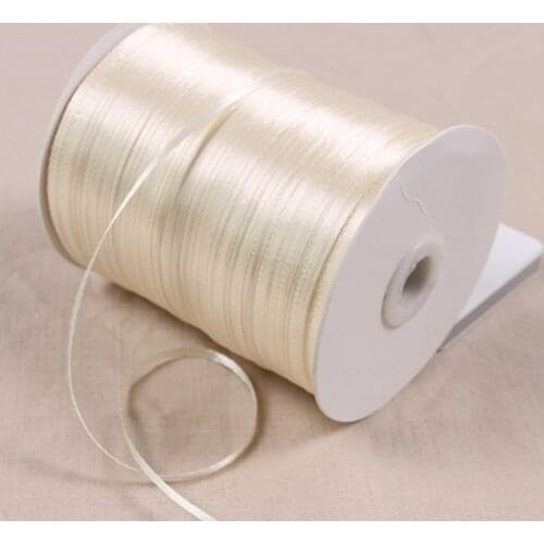 1/8" 3mm Satin Ribbon for packing and bow & Garment Accessories 20y/lot 08
