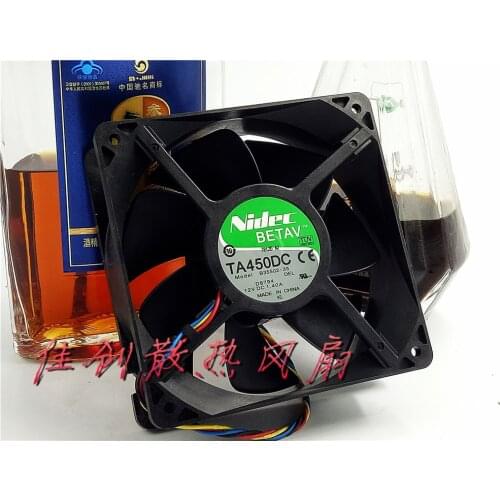 Original Nidec TA450DC B35502-35 12038 12cm 12V 1.4A