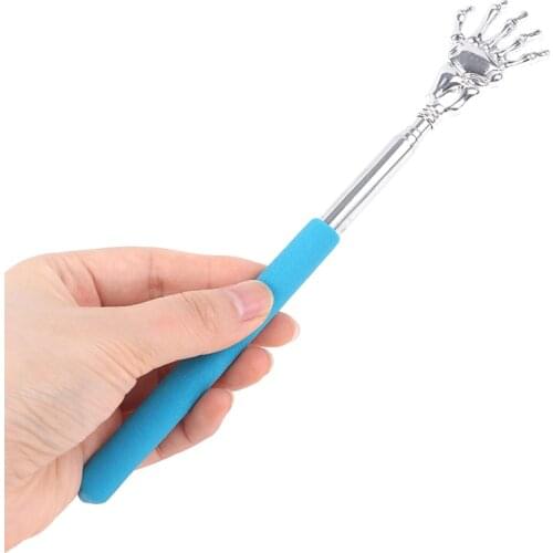 1PC Stainless Steel Telescopic Back Scratcher Claw Massager For Blood Circulation Relax Health Extendable Portable Massage Tool