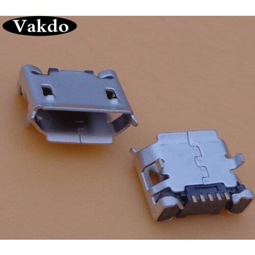 100pcs/lot For Alcatel 4010 OT4010 Vodafone 875 V875 micro usb charge charging connector plug dock socket port free shipping